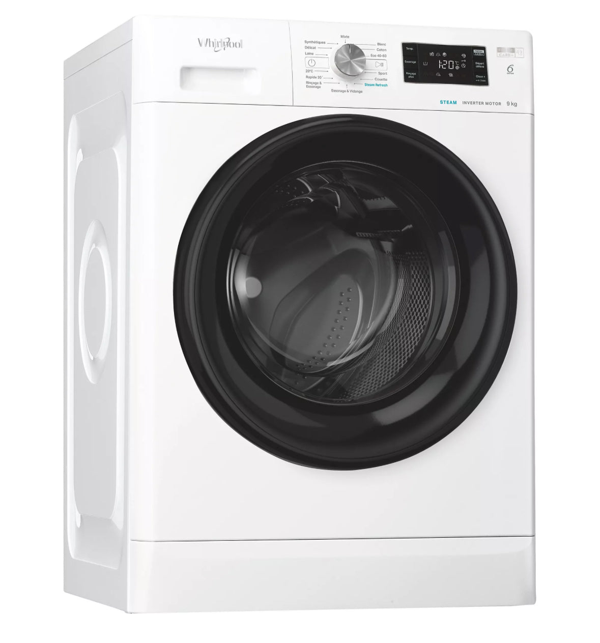 Lave linge hublot Whirlpool FFBP9489BVFR