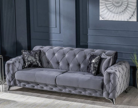 Fauteuil Luxe Élégant en Velours