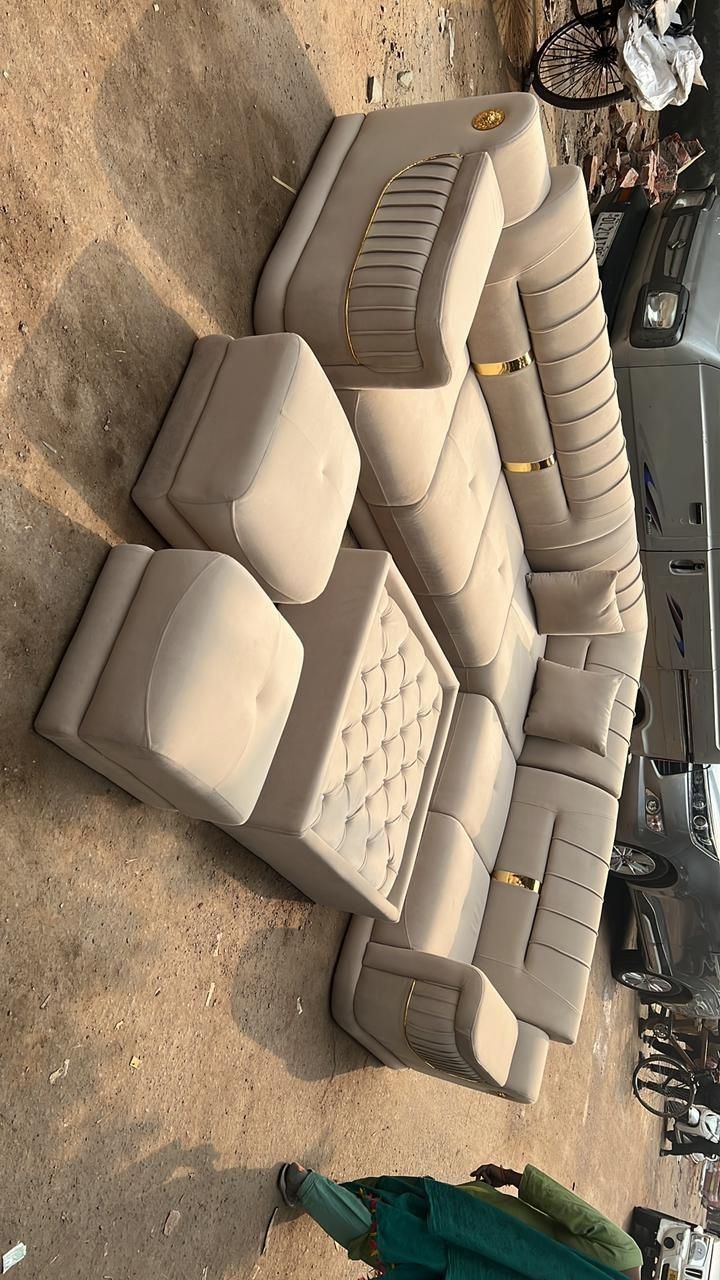 Fauteuil Luxe Élégant en Velours