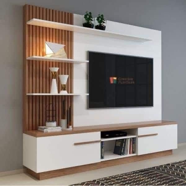 Élégance Suspendue : Meuble à Télé Murale Design