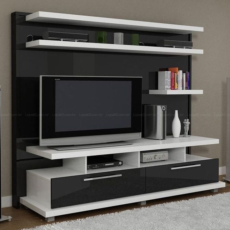 Élégance Suspendue : Meuble à Télé Murale Design